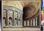 Ivanov, Ivan Nikolayevich - Sketch for the curtain for the Emperor Theatre in Pavlovsk