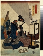 Eisen, Keisai - The End of the Twelfth Month (From the Series The Twelve Months)