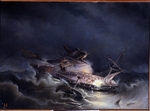 Krugovikhin, Konstantin Vassilyevich - The disaster of the Liner Ingermanland at Skagerrake near Norway on August 30, 1842