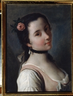 Rotari, Pietro Antonio - A girl with a rose