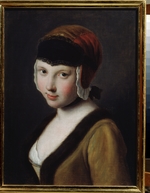 Rotari, Pietro Antonio - A girl with a black mask