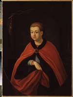 Russian master - Portrait of Grand Duke of Russia Alexei Alexeevich (1654-1670)