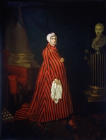Argunov, Nikolai Ivanovich - Portrait of the Actress and Singer, Countess Praskovya Sheremetyeva (Zhemchugova) (1768-1803)