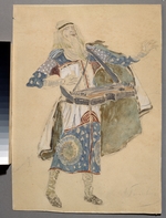 Korovin, Konstantin Alexeyevich - Costume design for the opera Ruslan and Lyudmila by M. Glinka