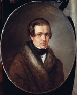 Gorbunov, Kirill Antonovich - Portrait of the poet Alexei Koltsov (1808-1842)