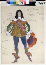 Brailovsky, Leonid Mikhaylovich - Costume design for the opera Don Juan by W.A. Mozart