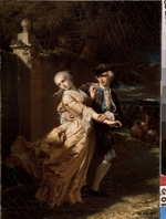 Dubufe, Édouard Louis - Lovelace Abducting Clarissa Harlowe