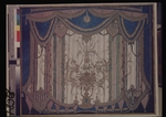 Golovin, Alexander Yakovlevich - Design of curtain for the theatre play The Masquerade by M. Lermontov
