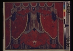 Golovin, Alexander Yakovlevich - Design of main curtain for the theatre play The Masquerade by M. Lermontov