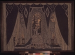 Golovin, Alexander Yakovlevich - Stage design for the play Don Juan by J.-B. Molliére