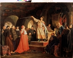 Nevrev, Nikolai Vasilyevich - Prince Roman of Halych-Volhynia received the ambassadors of Pope Innocent III