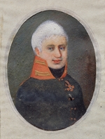 Russian master - Portrait of the poet Anton Antonovich Delvig (1798-1831)