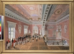 Schwarz, Otto Gottlieb - Changing of the Guard in the Pavlovsk Palace at the time of Paul I