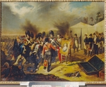 Anonymous - Napoleon shows the portrait of his son to the guardsmen