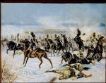 Malespina, Louis Ferdinand - The Battle of Preussisch-Eylau on February 8, 1807