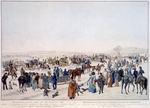 Anonymous - The ceremonious sledge journey on the 22nd January 1815 in Vienna