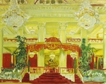 Kustodiev, Boris Michaylovich - The Hall of the Nobility Assembly palace