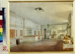 Sadovnikov, Vasily Semyonovich - The kitchen in the Yusupov Palace in St. Petersburg