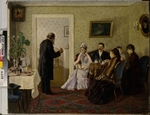 Pchelin, Vladimir Nikolayevich - Newlyweds visiting the father-in-law
