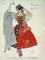 Golovin, Alexander Yakovlevich - Costume design for the opera Carmen by G. Bizet