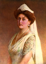 Pass, Israel Abramovich - Portrait of Empress Alexandra Fyodorovna of Russia (1872-1918), the wife of Tsar Nicholas II
