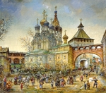 Ryabov, Vladislav Alexandrovich - The Assumption Hypatian Church in Moscow of the 18th century