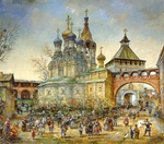 Ryabov, Vladislav Alexandrovich - The Assumption Hypatian Church in Moscow of the 18th century