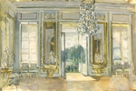 Sredin, Alexander Valentinovich - Interior in the Kuskovo Palace