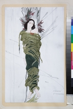 Bakst, Léon - Ida Rubinstein in the play The Martyrdom of St. Sebastian by Gabriele D'Annuzio