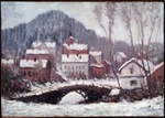 Monet, Claude - Winter landscape