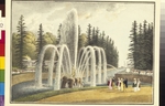 Martynov, Andrei Yefimovich - The Samson Fountain in the Upper Gardens of Peterhof