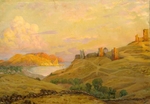 Gaush, Alexander Fyodorovich - The Genoese fortress in Sudak