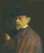 Kramskoi, Ivan Nikolayevich - Portrait of the photographer Heinrich-Johann Deniere (1820-1892)