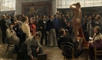 Russian master - The Repin's studio in the Imperial Academy of Arts