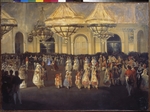 Russian master - A Ball in the Winter Palace under Nicholas I