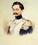 Daffinger, Moritz Michael - Portrait of Adolphe I, Duke of Nassau, Grand Duke of Luxembourg (1817-1905)