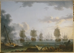 Hackert, Jacob Philipp - The Return of the Russian fleet after the naval Battle of Chesma