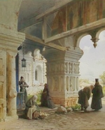 Villie, Mikhail Yakovlevich - The Holy Gate of the Cathedral of Sts. Boris and Gleb cloister in Dmitrov