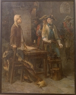 Burov, Fyodor Jemelyanovich - Emperor Peter III visiting Ivan VI Antonovich in the Shlisselburg Fortress in 1762