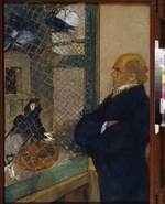 Ezuchevsky, Mikhail Dmitrievich - Charles Darwin in the dovecote in Downe
