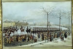 Kolmann, Karl Ivanovich - The Decembrist revolt at the Senate Square on December 14, 1825