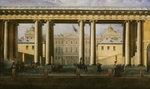 Sadovnikov, Vasily Semyonovich - The Anichkov Palace in Saint Petersburg