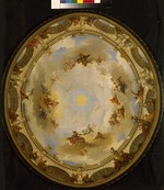 Vighi, Antonio - Ceiling painting in the Alexander Theatre in Saint Petersburg