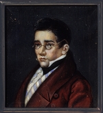 Russian master - Portrait of the playwright Alexander S. Griboyedov (1795-1829)