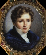 Mansion, Simon Nicolas - Portrait of the author Alfred de Vigny (1797-1863)
