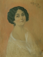 Grinman, Ilia - Portrait of Baroness von Engelhardt