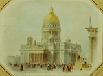Sadovnikov, Vasily Semyonovich - The Saint Isaac's Cathedral in Saint Petersburg