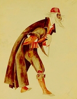 Nivinsky, Ignati Ignatyevich - Costume design for the play Princess Turandot by C. Gozzi