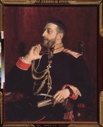 Repin, Ilya Yefimovich - Portrait of the poet K.R. (Grand Duke Konstantin Konstantinovich of Russia) (1858-1915)