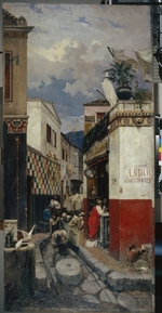 Svedomsky, Alexander Alexandrovich - A street in Pompeii